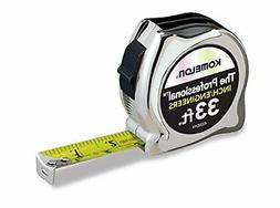 Both Inch And Engineer Scale Printed 33-feet By 1-inch, Chro