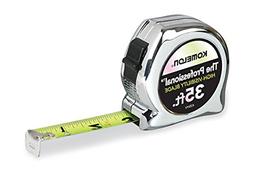 Komelon 435HV High-Visibility Professional Tape Measure, 35-