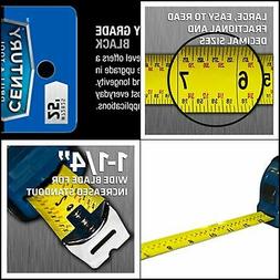 Century Drill and Tool 72833 Big Blue Tape Measure, 33-Foot