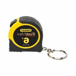 Stanley FMHT33706W Fat Max Keychain Tape Rule, 1/2-Inch by 6