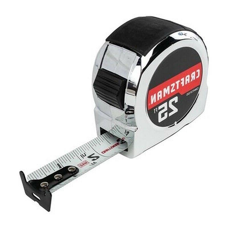 CRAFTSMAN CHROME 25ft Tape Measure