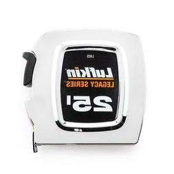 Lufkin L925 1" x 25' Chrome Legacy Series Tape Measure