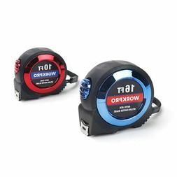 Set - Auto Lock 10ft And 16ft Measuring Tape, Easy-read Frac